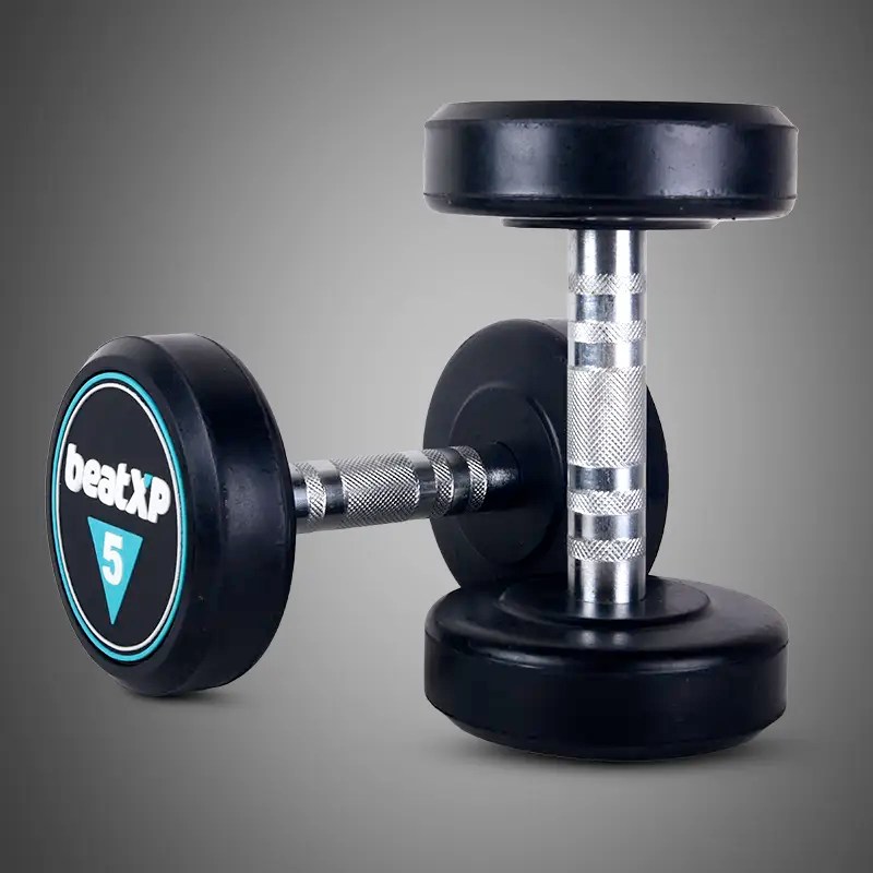 beatXP Bouncer DumbbellSet Of 2 (Black)